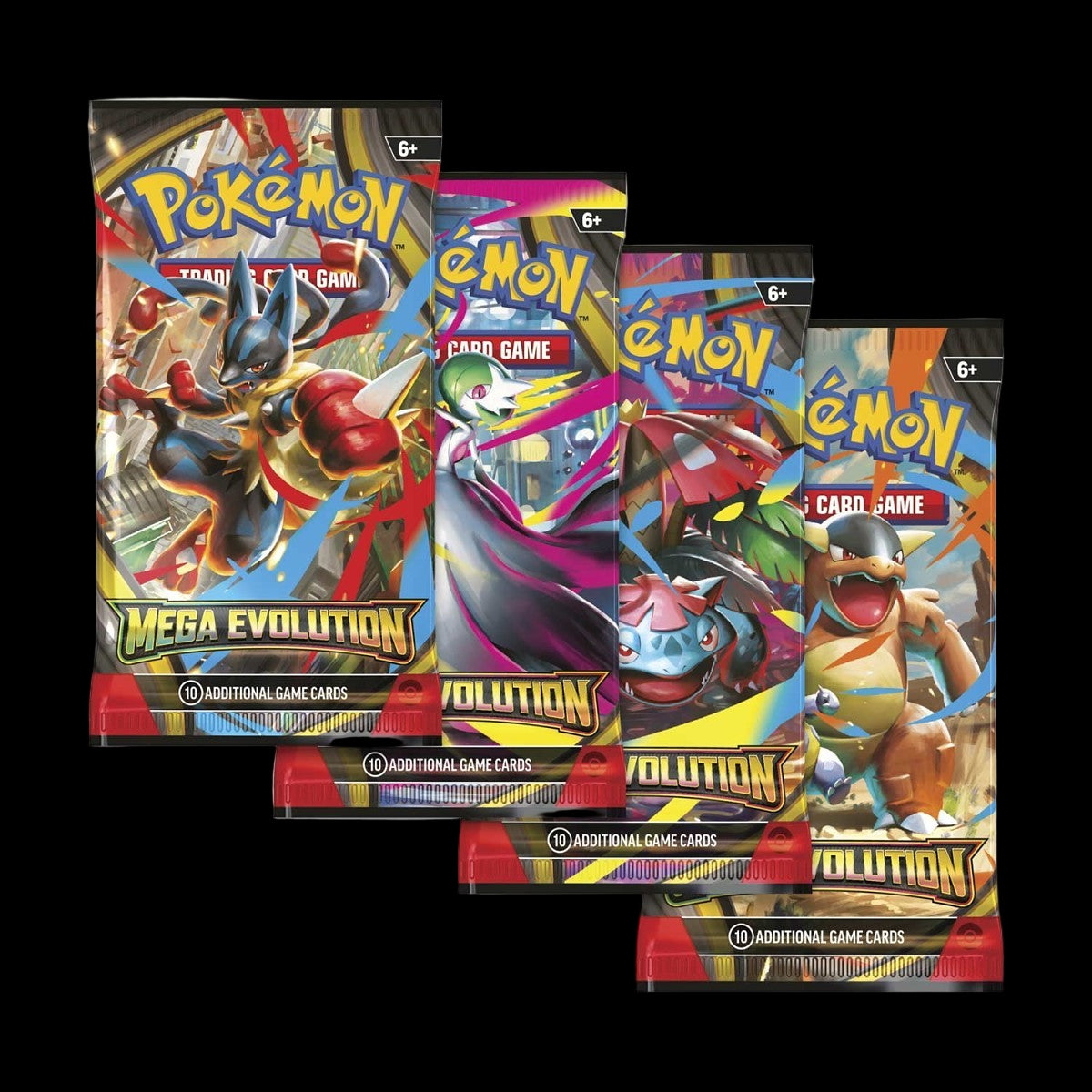 Mega Evolutions Booster Pack